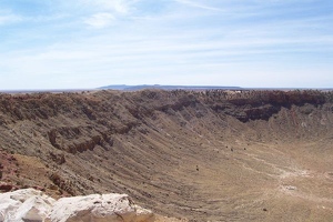 Meteor crater